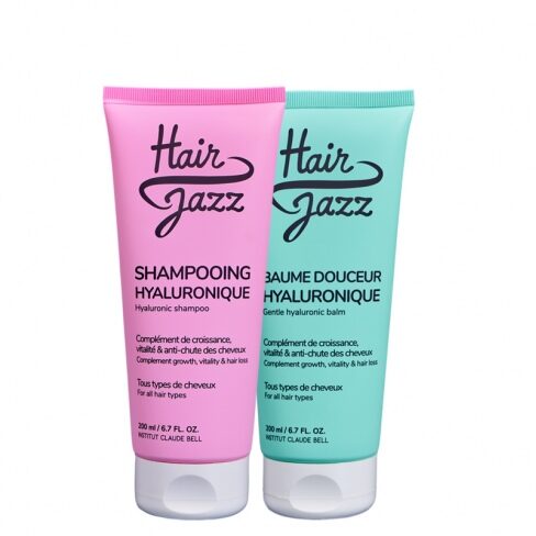 HAIR JAZZ Shampooing et Baume: compléte la croissance, la vitalité des cheveux et répare la structure du cheveu